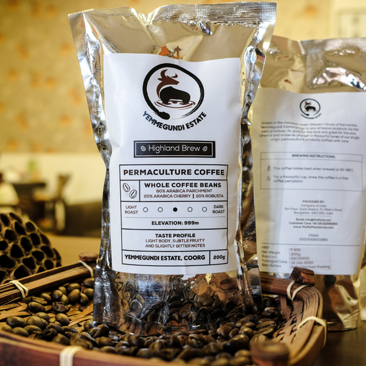 Highland Brew Permaculture Coffee -  Whole Beans